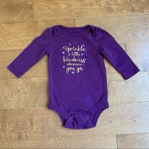 3/$10 GEORGE Baby girl bodysuit 3-6m